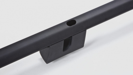 Рейлинги Сan Auto (OPVI.73.1511) Crown L2 Black в штатные места для Opel Vivaro Средняя База C 2019+ от магазина ФаркопРос